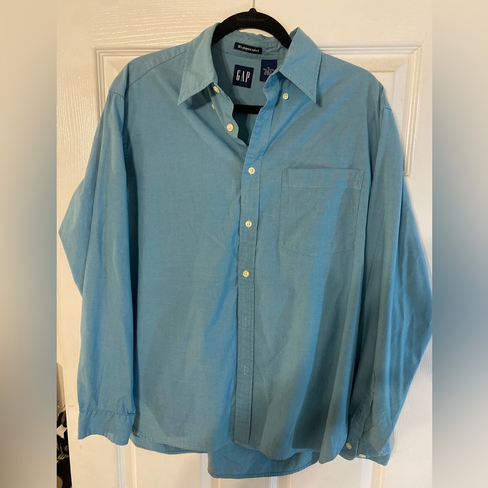 GAP Blue Button Down